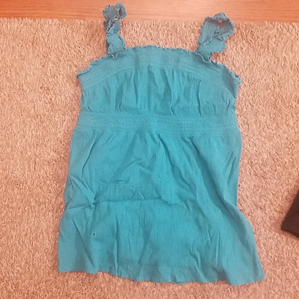 Maternity tie back tank top